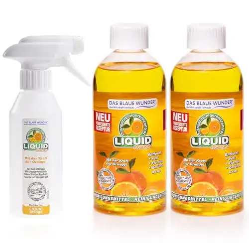 Orangenölreiniger Das blaue Wunder Liquid Orange, 2 x 500 ml