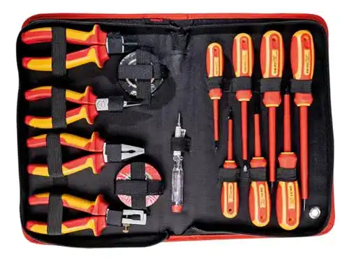 Elektriker Werkzeugkoffer Mannesmann M11214