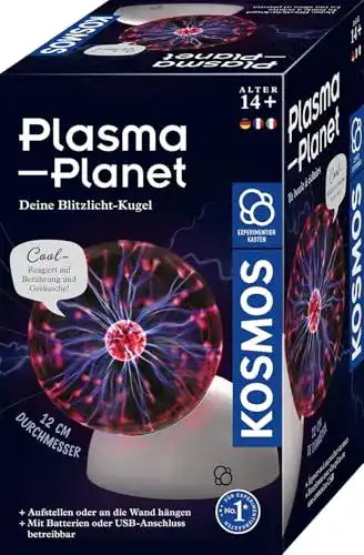 Plasmakugel Kosmos 676896 Plasma Planet 12 cm mit Sound-Sensor