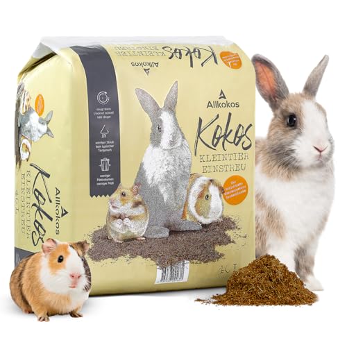 Kokoseinstreu Allkokos aus 100% Kokosfasern für Kleintiere