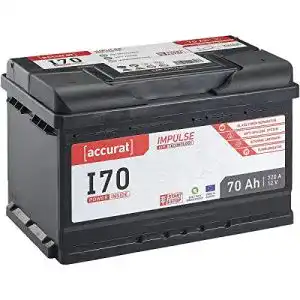 Accurat EFB-Batterie I70-12V, 70Ah, 720A für SUVs und PKWs
