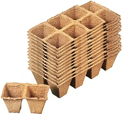 Anzuchttöpfe 3,5 x 3,5 cm – Set für Pflanzenanzucht