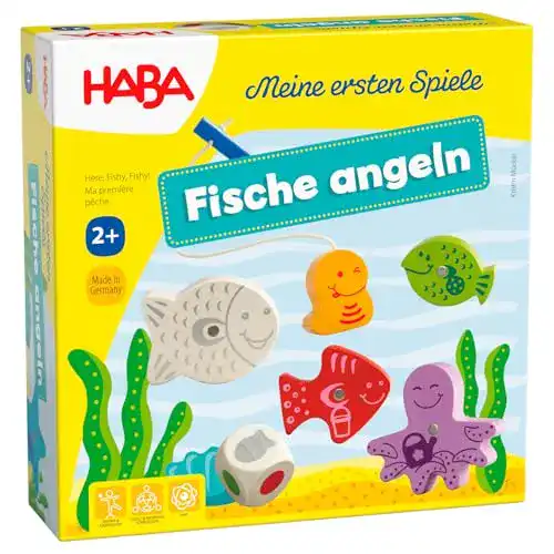 Lernspiel HABA Fische Angeln Angelspiel für Kinder ab 2 Jahren