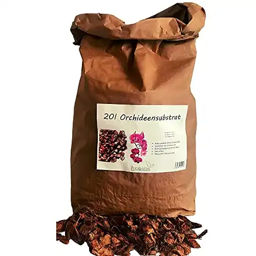 Orchideengranulat Pokugiardini – Orchideen-Substrat aus Kokoschips, 20 Liter