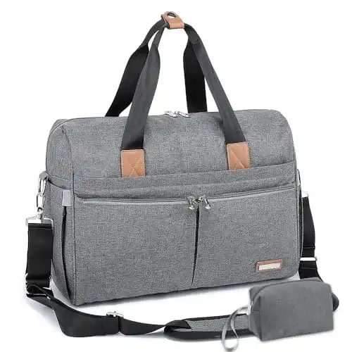 Wickeltasche Ruvalino, große Weekender für Familien