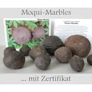 Moqui-Marbles Esoterische Steine in mittlerer Größe