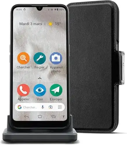Doro 8100 Plus – 4G Smartphone für Senioren mit Notruftaste und GPS