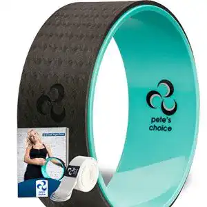 Yoga Rad von Pete’s Choice mit eBook und Yogagurt