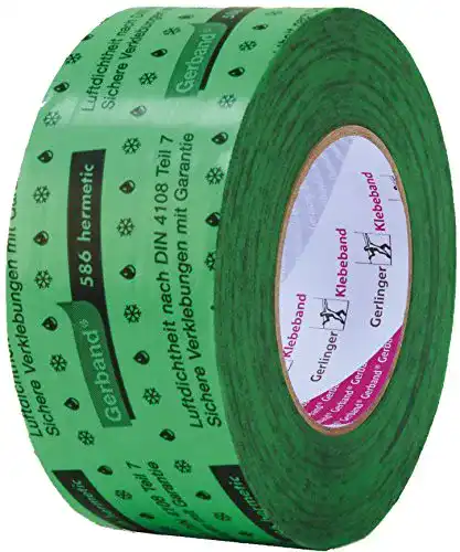 Klebeband Dampfsperre Gerband 586, grün, innen, 60mm x 25m
