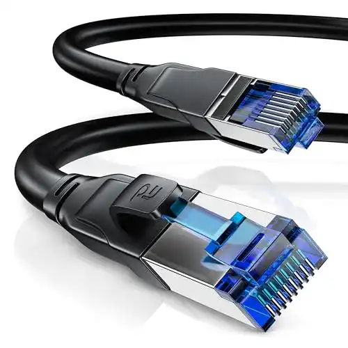Netzwerkkabel Cat 8.1 von CSL Computer – 10 Meter