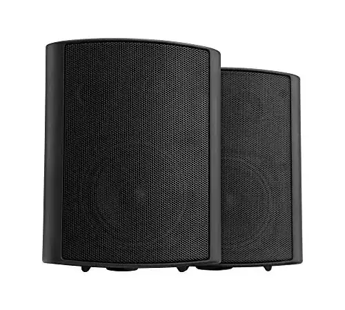 Pronomic Lautsprecher USP-540 BK HiFi Wandlautsprecher Paar