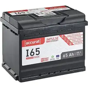 Accurat EFB Autobatterie 65Ah I65-12V für Fahrzeuge mit Start-Stop-System