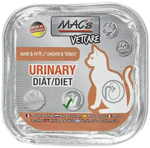 Katzenfutter Urinary von MAC’s – getreidefreie Rezeptur