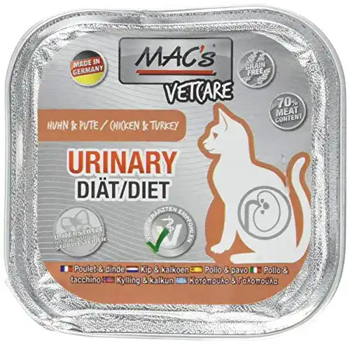Katzenfutter Urinary von MAC’s – getreidefreie Rezeptur