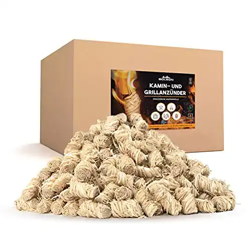 Kaminanzünder Bolson Grill-, (5 kg) aus Holzwolle & Wachs