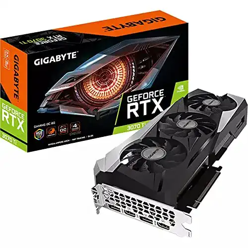 GeForce RTX 3070 Ti Gigabyte Gaming OC 8GB Grafikkarte im Vergleich