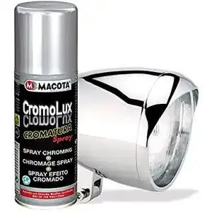 Chrom-Spray von Macota für einen Chrom Farbeffekt auf verschiedenen Oberflächen