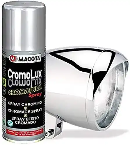 Chrom-Spray von Macota für einen Chrom Farbeffekt auf verschiedenen Oberflächen