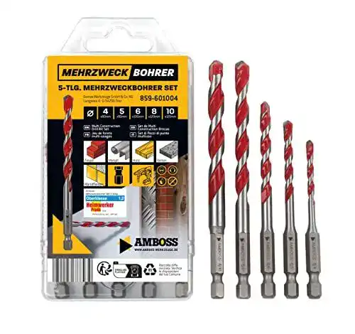 Universalbohrer Amboss Werkzeuge Mehrzweck Bohrer Set