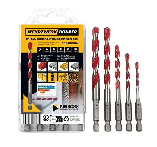 Universalbohrer Amboss Werkzeuge Mehrzweck Bohrer Set