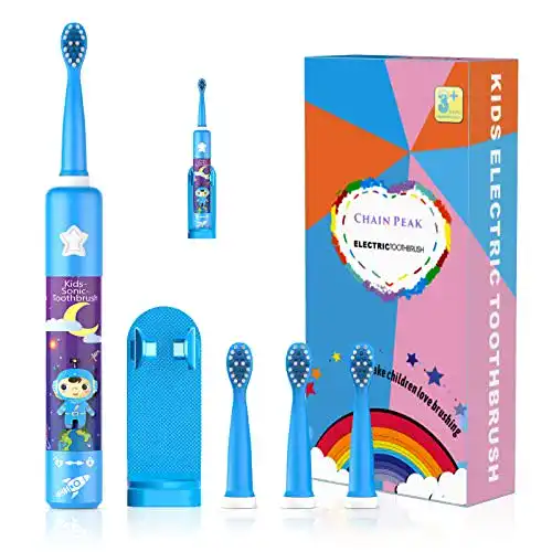 Elektrische Kinderzahnbürste Chain Peak mit Musik und Timer