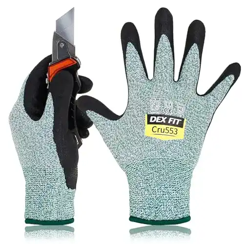 Stichfeste Handschuhe DEX FIT Level 5 Cut für professionellen Schutz