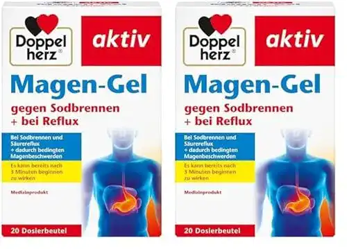 Doppelherz Magen-Gel gegen Sodbrennen Medizinprodukt für Magenbeschwerden
