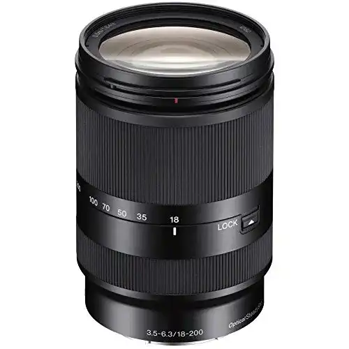 Sony E-Mount Zoom-Objektiv SEL-18200LE für APS-C Kameras