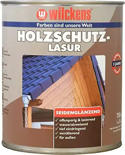 Wilckens Holzschutzlasur für Außen, 750 ml, farblos