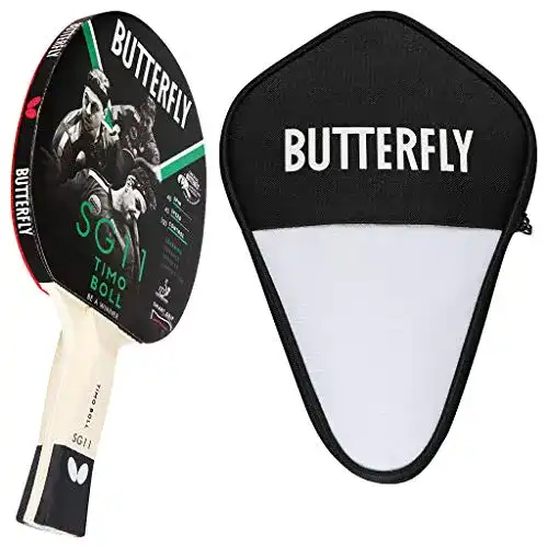 Butterfly Timo Boll SG11 Tischtennisschläger für Einsteiger