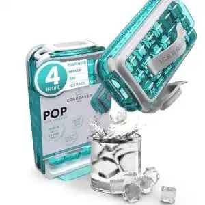 Eiswürfelform mit Deckel Icebreaker POP 2.0 zur hygienischen Eisherstellung