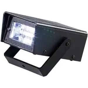 Lunartec Stroboskop: LED-Disco-Strobe mit Batteriebetrieb