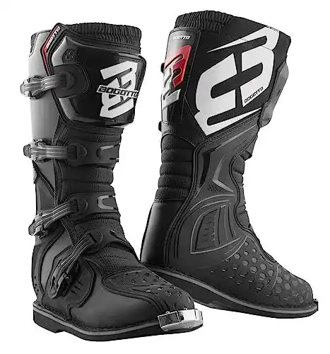 Motocross Stiefel Bogotto MX-3 in Schwarz Größe 44 für Einsteiger