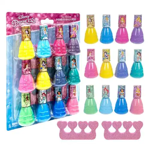 Nagellack für Kinder Townley Girl Disney Princess – Ungiftig und abziehbar