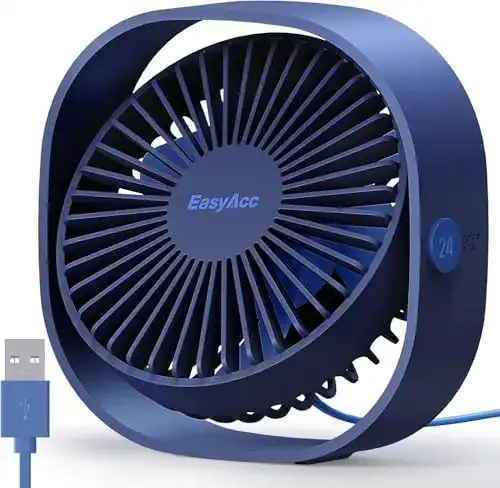 USB Tischventilator von EasyAcc mit mehreren Geschwindigkeitsstufen