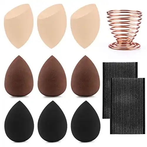 Make-up Schwamm Set von Canvalite mit 9 Stück Beauty Blender