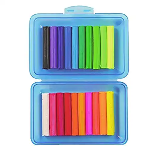 Knete Stylex Knetebox mit 20 Stangen in verschiedenen Farben
