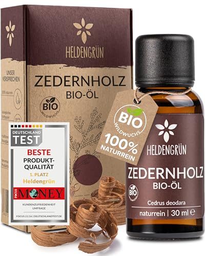 Zedernöl aus nachhaltigem Himalaya Zedernholz – 100% naturrein