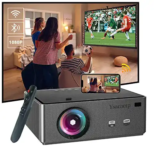 Mini Beamer mit Bluetooth und 1080p Auflösung