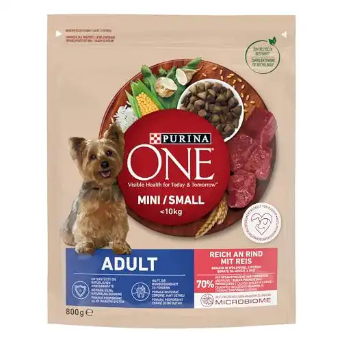 Purina Hundefutter ONE Mini/Small Adult Trockenfutter für kleine Hunde