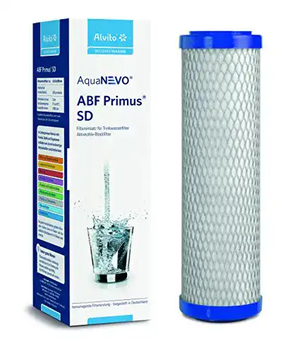 Aktivkohle-Blockfilter Alvito Primus SD für Wasserfilter