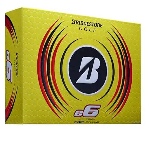 Bridgestone Golf 2023 e6 Golfbälle in Gelb