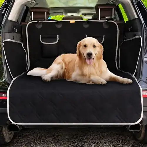 Hundedecke für Kofferraum von Toozey – Schutz für Hunde und Auto