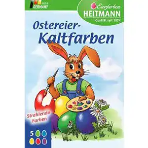 Eierfarben Heitmann Färbetabletten für Ostereier in Kaltfarben
