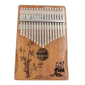Kalimba Rayzm Daumenklavier mit Zubehör und 17 Tasten