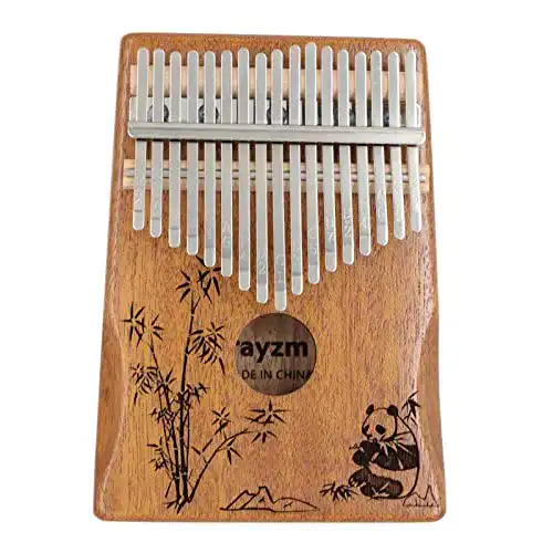 Kalimba Rayzm Daumenklavier mit Zubehör und 17 Tasten