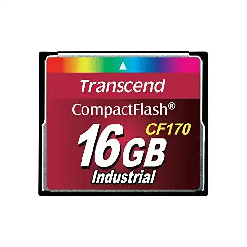 Transcend CF170 Industrial 16GB CF-Karte für professionelle Anwendungen