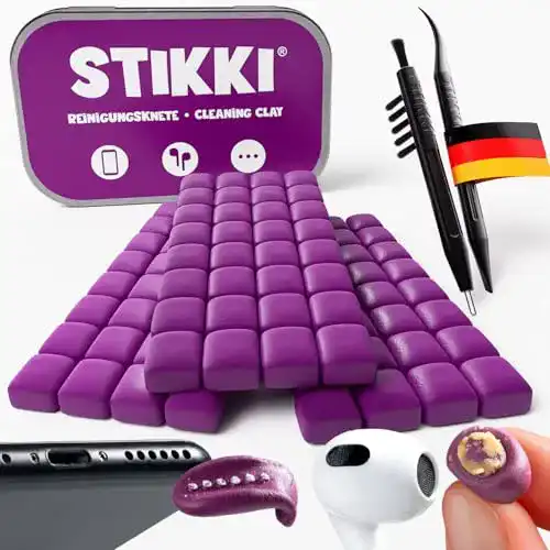 Reinigungsknete Stikki für Handy, Smartphone und Kopfhörer