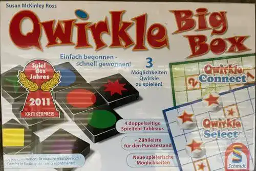 Qwirkle Spiel von Schmidt Spiele 49258 – Big Box Variante