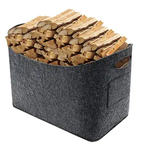 Kaminholztasche EXTSUD Filztasche für Brennholz und mehr